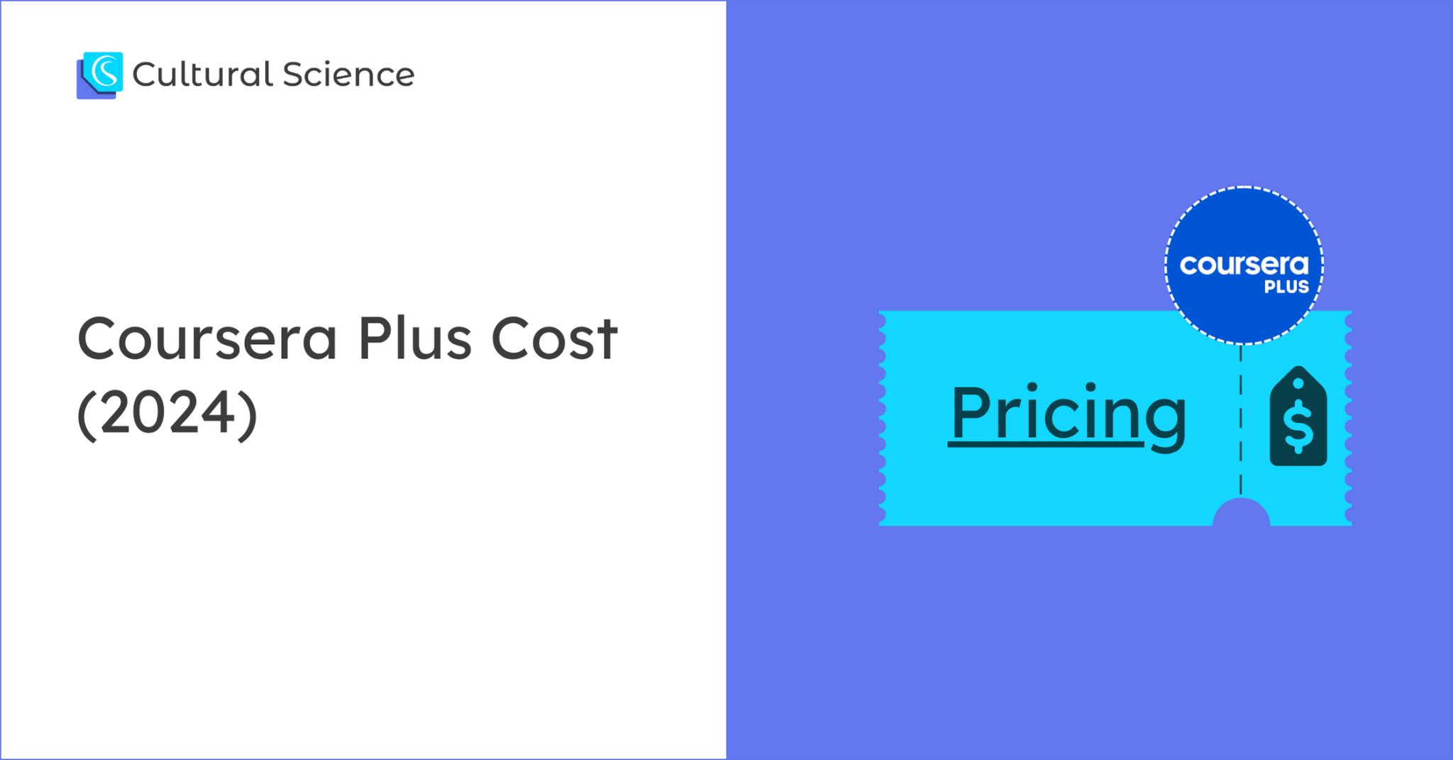 Coursera Pricing (2024) New Plans, Cost & Offers