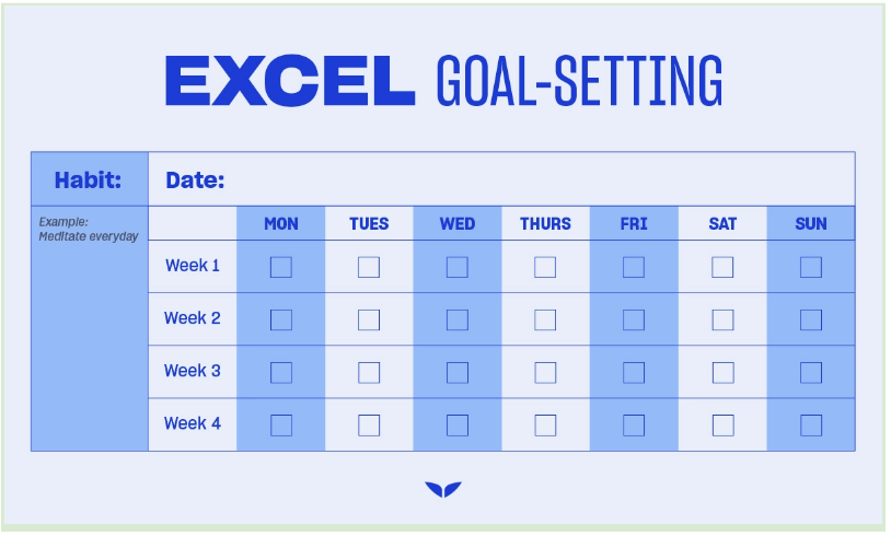 Excel Goal-Setting