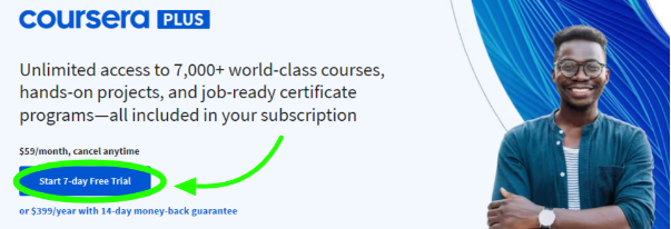 Coursera Free Trial
