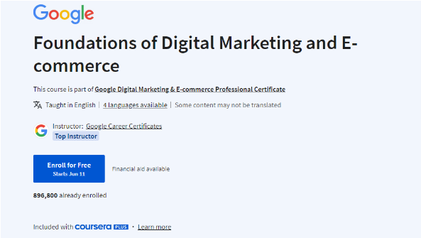 Foundations of Digital Marketing