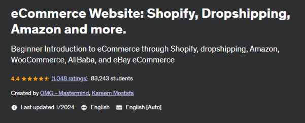 eCommerce Website