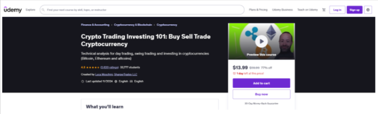 Crypto Trading Investing 101